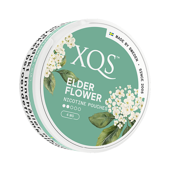XQS Elderflower Slim Normal Nicotine Pouches
