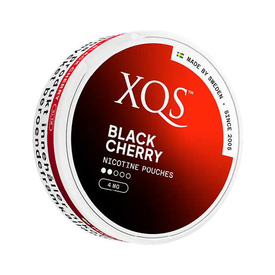XQS Black Cherry Light Slim Nicotine Pouches