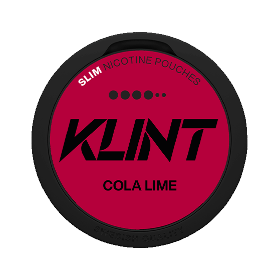 Klint Cola Lime Slim Extra Strong Nicotine Pouches