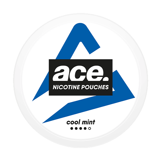 Ace Superwhite Cool Mint Slim Strong Nicotine Pouches