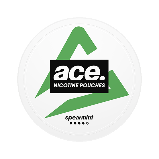 Ace Superwhite Spearmint Slim Strong Nicotine Pouches