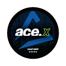 Ace X Cool Mint Slim Strong Nicotine Pouches