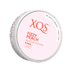 XQS Fizzy Peach Slim Strong Nicotine Pouches