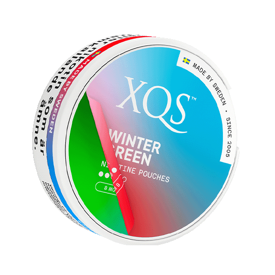 XQS Wintergreen Slim Stark Nicotine Pouches