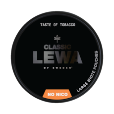 LEWA Classic Taste Of Tobacco Nicotine Free Pouches