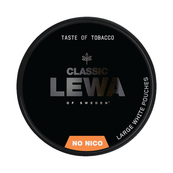 LEWA Classic Taste Of Tobacco Nicotine Free Pouches