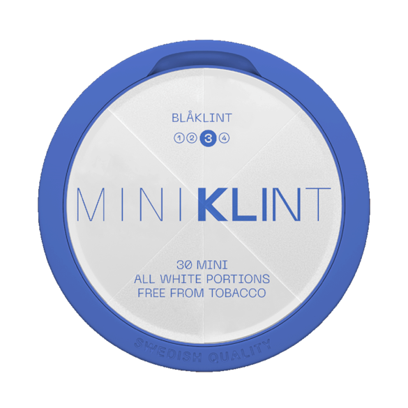 Klint Mini Blåklint Strong Nicotine Pouches
