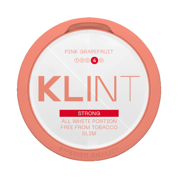 Klint Pink Grapefruit Slim Extra Strong Nicotine Pouches