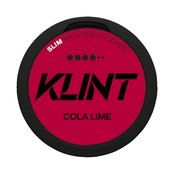 Klint Cola Lime Slim Extra Strong Nicotine Pouches