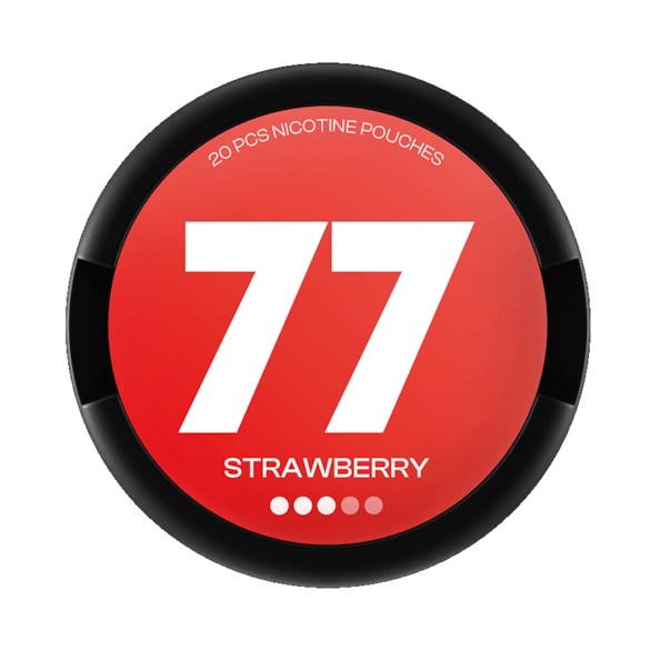 77 Nicotine Pouches Strawberry