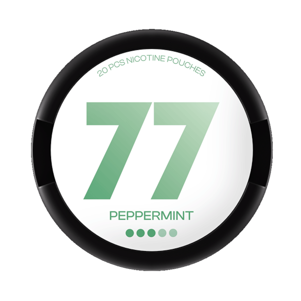 77 Nicotine Pouches Peppermint