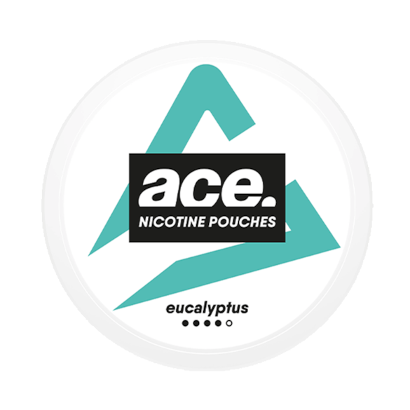Ace Superwhite Eucalyptus Slim Strong Nicotine Pouches