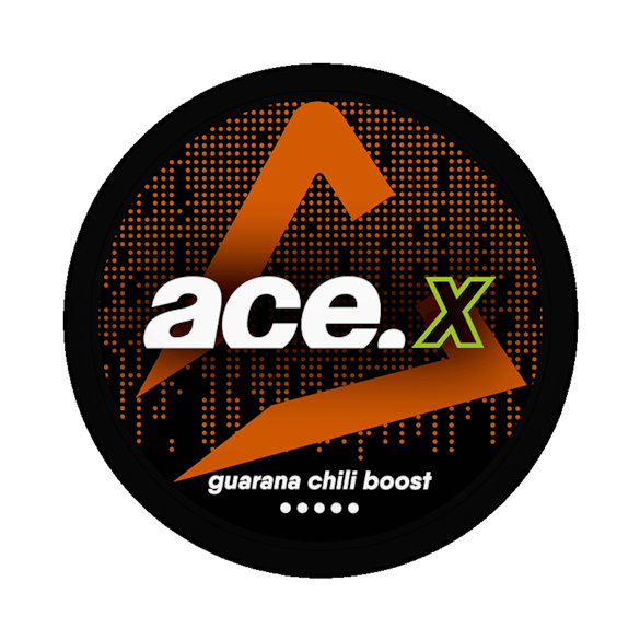 Ace X Guarana Chili Boost Slim Strong Nicotine Pouches