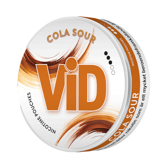 VID Cola Sour Slim Strong Nicotine Pouches