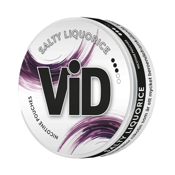 VID VID Salty Liquorice Slim Strong Nicotine Pouches