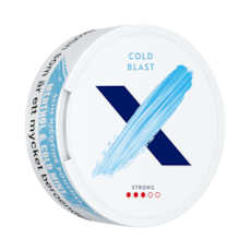 X Cold Blast Slim Strong Nicotine Pouches