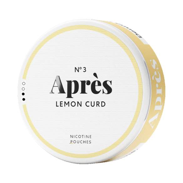 No.3 Après Lemon Curd Slim Normal Nicotine Pouches