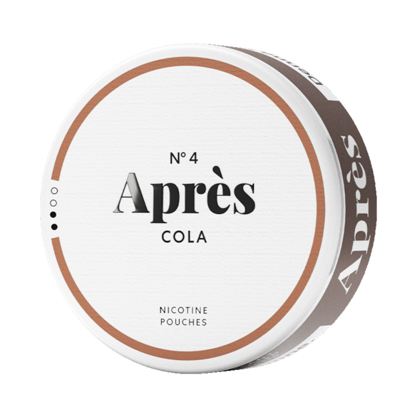 No.4 Après Cola Slim Normal Nicotine Pouches