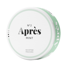 No.2 Après Mint Slim Normal Nicotine Pouches