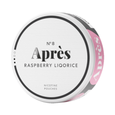 No.8 Après Raspberry Liqorice Slim Normal Nicotine Pouches