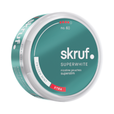 Skruf Superwhite No.60 Frozen Mint Superslim Xtra Strong