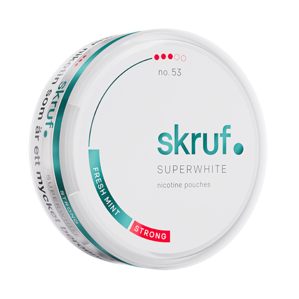Skruf Superwhite No.53 Fresh Mint Strong
