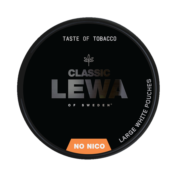 LEWA Classic Taste Of Tobacco Nicotine Free Pouches