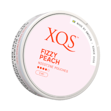 XQS Fizzy Peach Slim Strong Nicotine Pouches