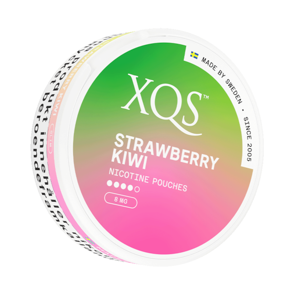 XQS Strawberry Kiwi Slim Strong Nicotine Pouches