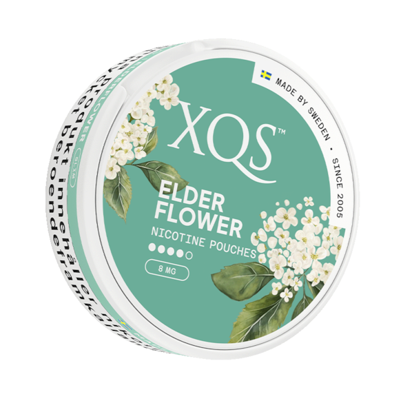 XQS Elderflower Slim Stark Nicotine Pouches