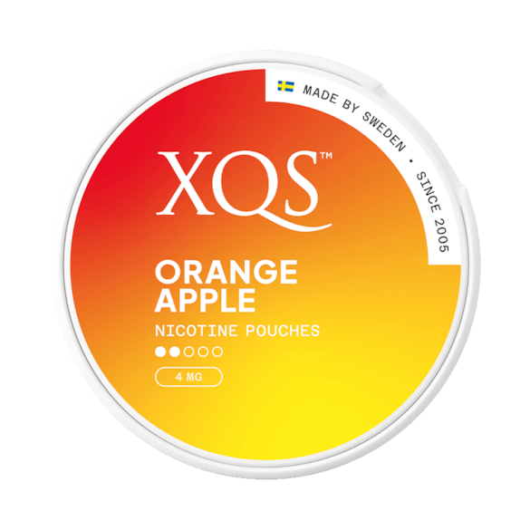 XQS Orange Apple Slim Normal Nicotine Pouches