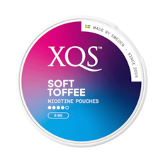 XQS Soft Toffee Slim Strong Nicotine Pouches