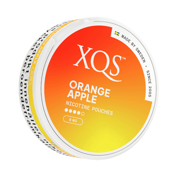 XQS Orange Apple Slim Strong Nicotine Pouches