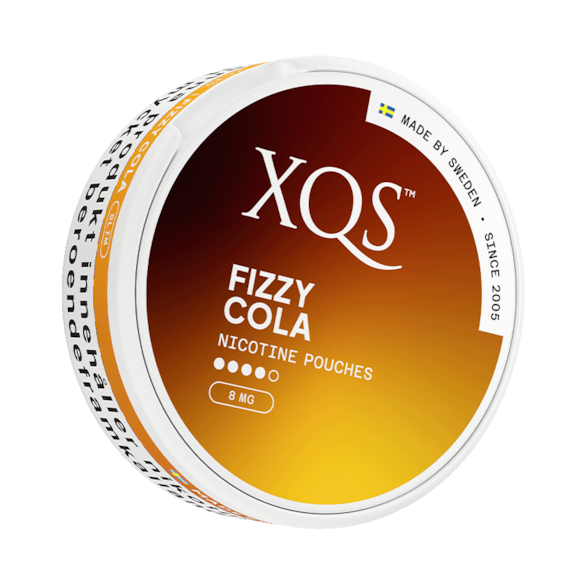 XQS Fizzy Cola Slim Extra Strong Nicotine Pouches
