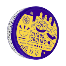 XQS Citrus Cooling Slim Extra Strong Nicotine Pouches
