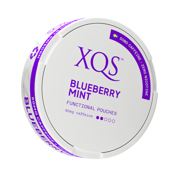 XQS Blueberry Mint Nicotine Free Pouches