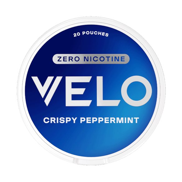 Velo Crispy Peppermint Zero Nicotine Free Pouches