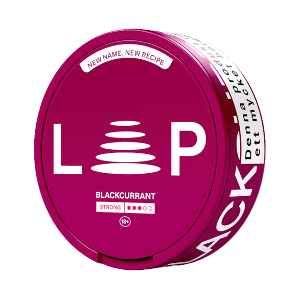 Loop Blackcurrant Strong Nicotine Pouches