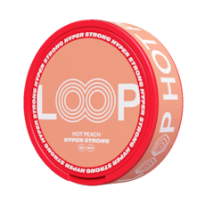 Loop Hot Peach Hyper Strong Nicotine Pouches