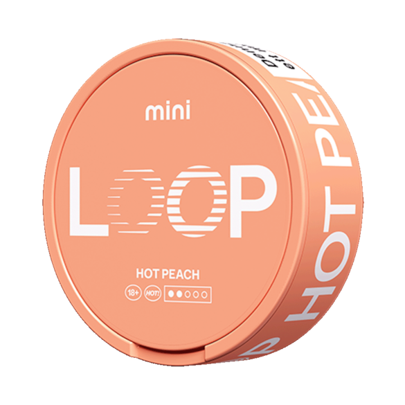 Loop Hot Peach Mini Nicotine Pouches