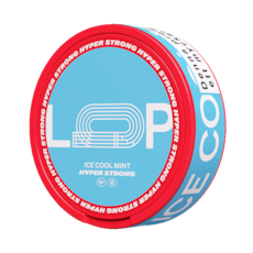 Loop Ice Cool Mint Hyper Slim Strong Nicotine Pouches