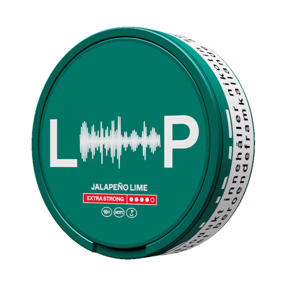 Loop Jalapeno Lime Slim Extra Strong Nicotine Pouches