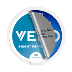 Velo Crispy Peppermint Zero Nicotine Free Pouches