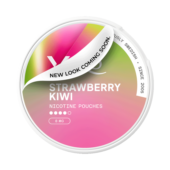 XQS Strawberry Kiwi Slim Strong Nicotine Pouches