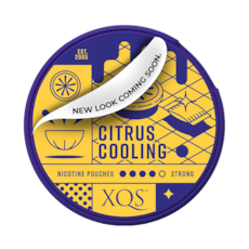 XQS Citrus Cooling Slim Extra Strong Nicotine Pouches