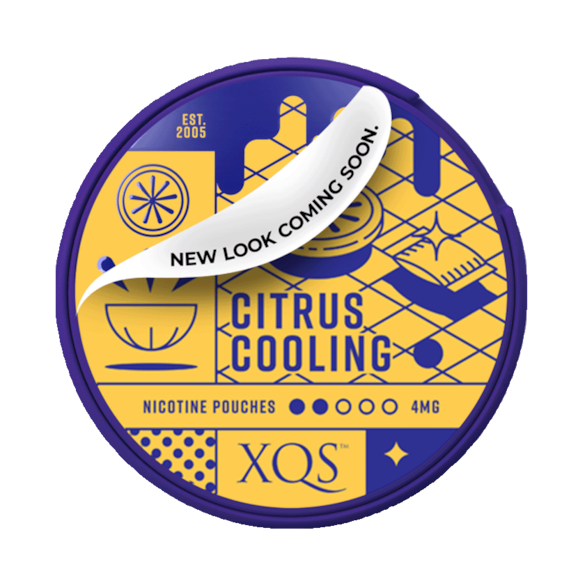 XQS Citrus Cooling Slim Normal Nicotine Pouches