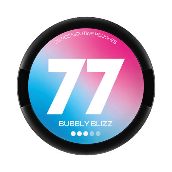 77 Nicotine Pouches Bubbly Blizz 3