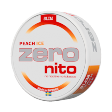 Zeronito Peach Ice Slim Nicotine Free Pouches