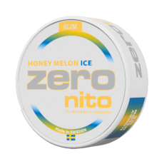 Zeronito Honey Melon Ice Slim Nicotine Free Pouches