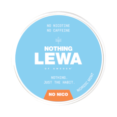 LEWA Nothing Nordic Mint Nicotine Free Pouches